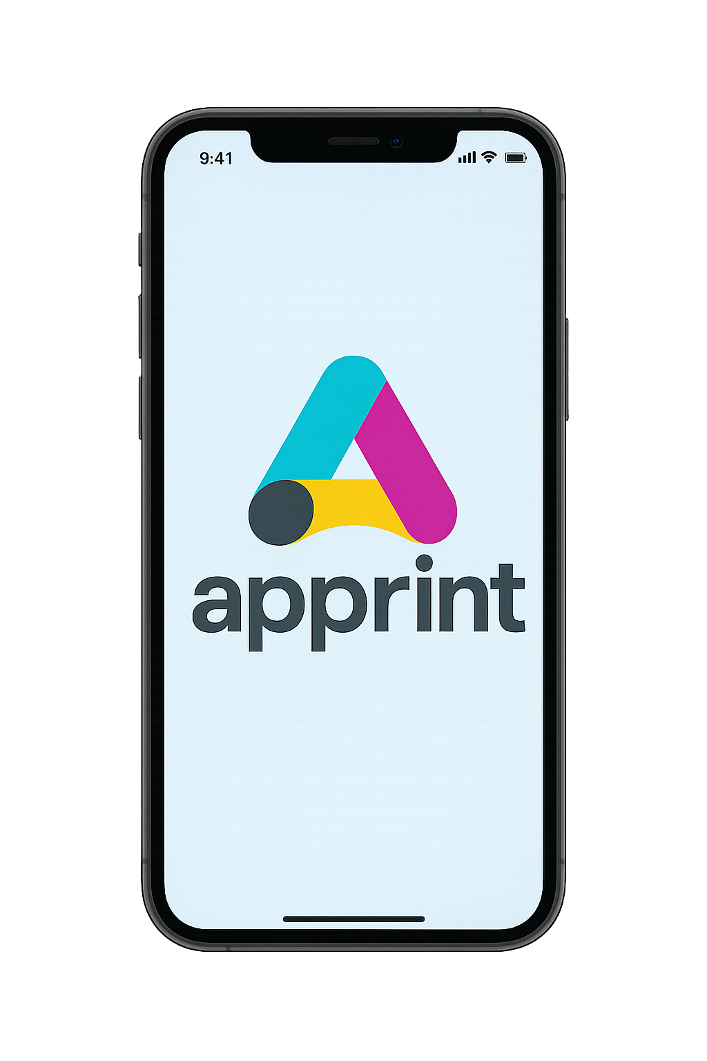 Mockup de la App Apprint